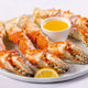 Golden / Red King Crab Leg Segments, Claws & Knuckles - 2 lbs.